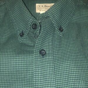 L.L. Bean Men's Green Shirt